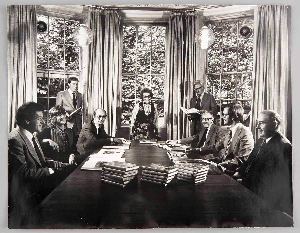 The world in their sights: a Thames & Hudson board meeting in the 1970s
Photo: Thames & Hudson