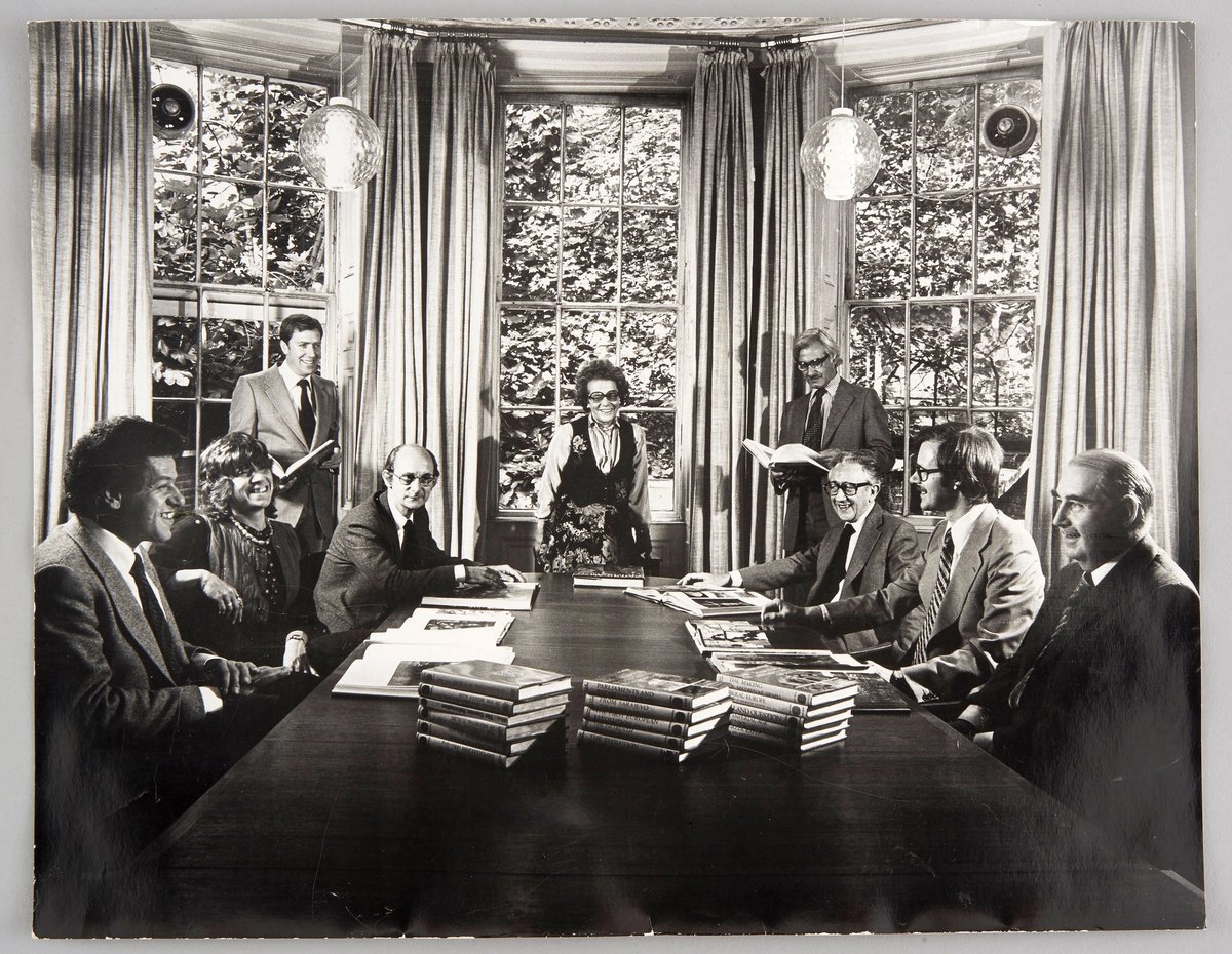 The world in their sights: a Thames & Hudson board meeting in the 1970s
Photo: Thames & Hudson