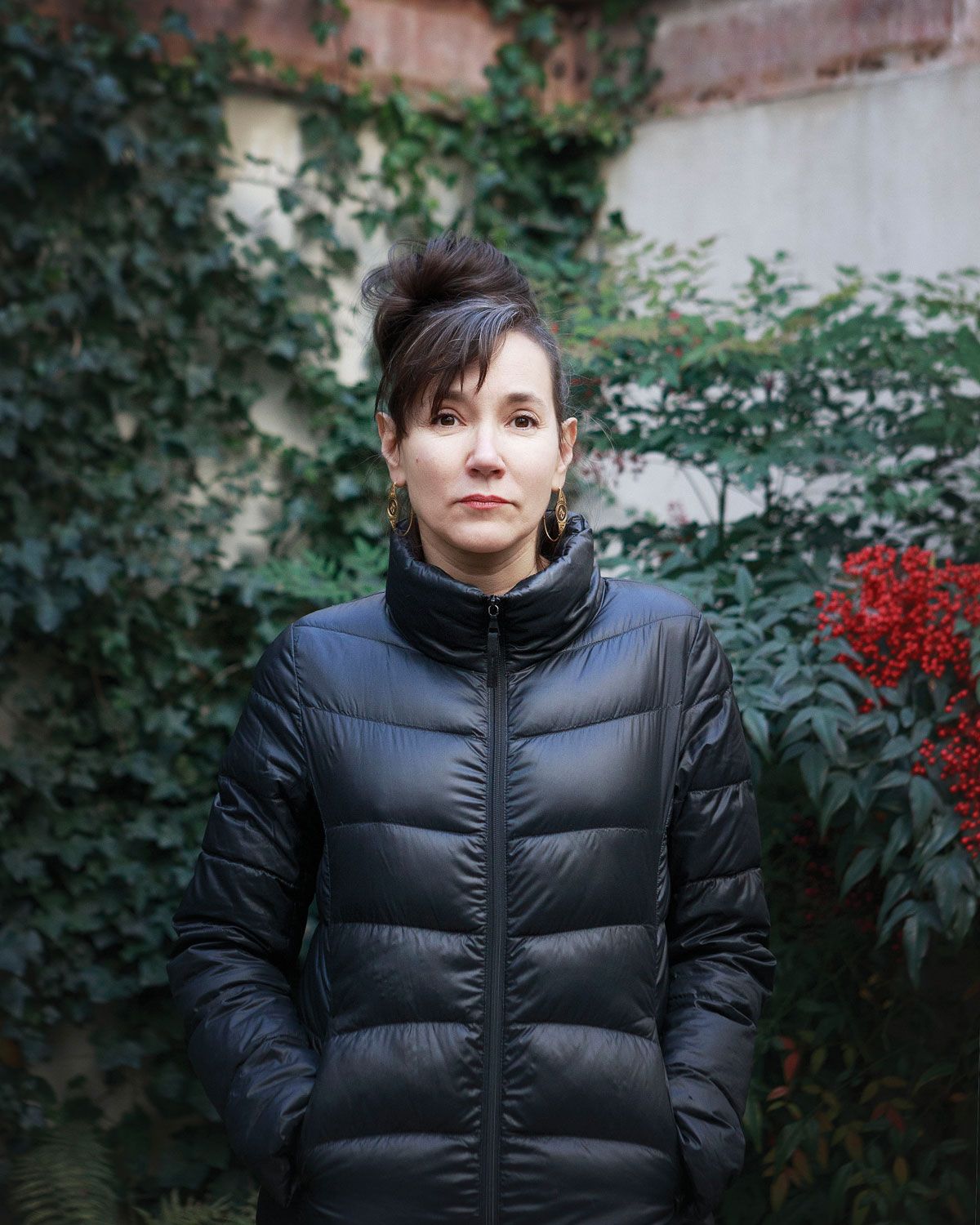 The artist, who says she sees little difference between her sculptural work and her drawings © Claire Dorn