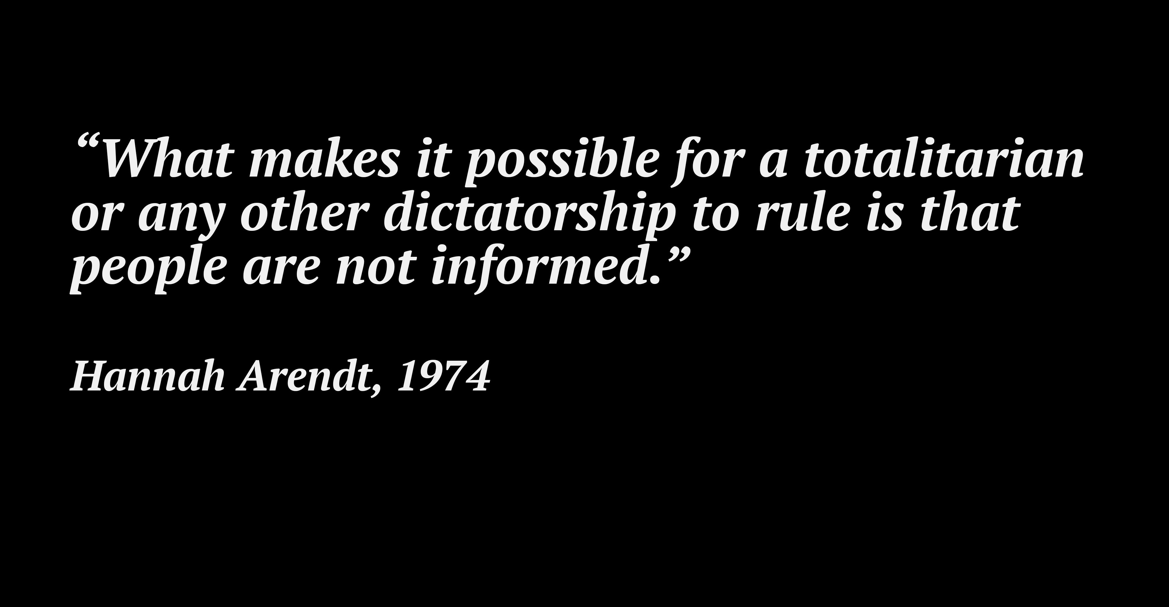 Comments made in 1974 during an interview with the French writer Roger Errera and published in October 26, 1978 issue of The NewYork Review of Books Interview. 