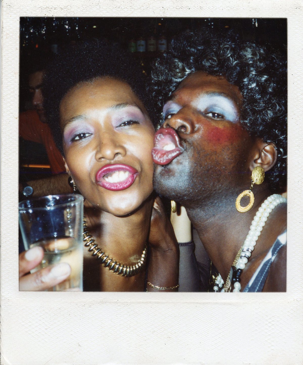 A family photograph with Mickalene Thomas's mother, Sandra Bush © Mickalene Thomas; courtesy of the artist