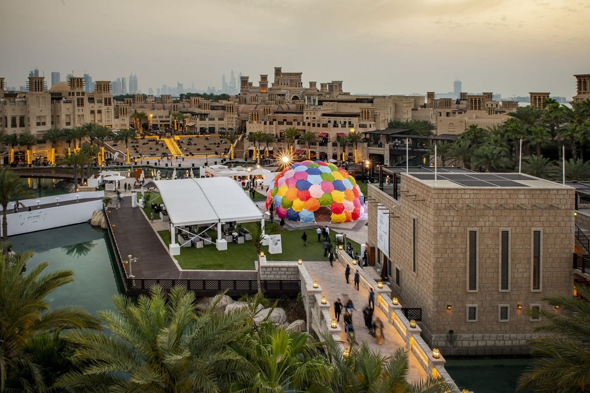 The postponed Art Dubai 2026 will take place at its usual venue of the Madinat Jumeirah

Courtesy of Art Dubai