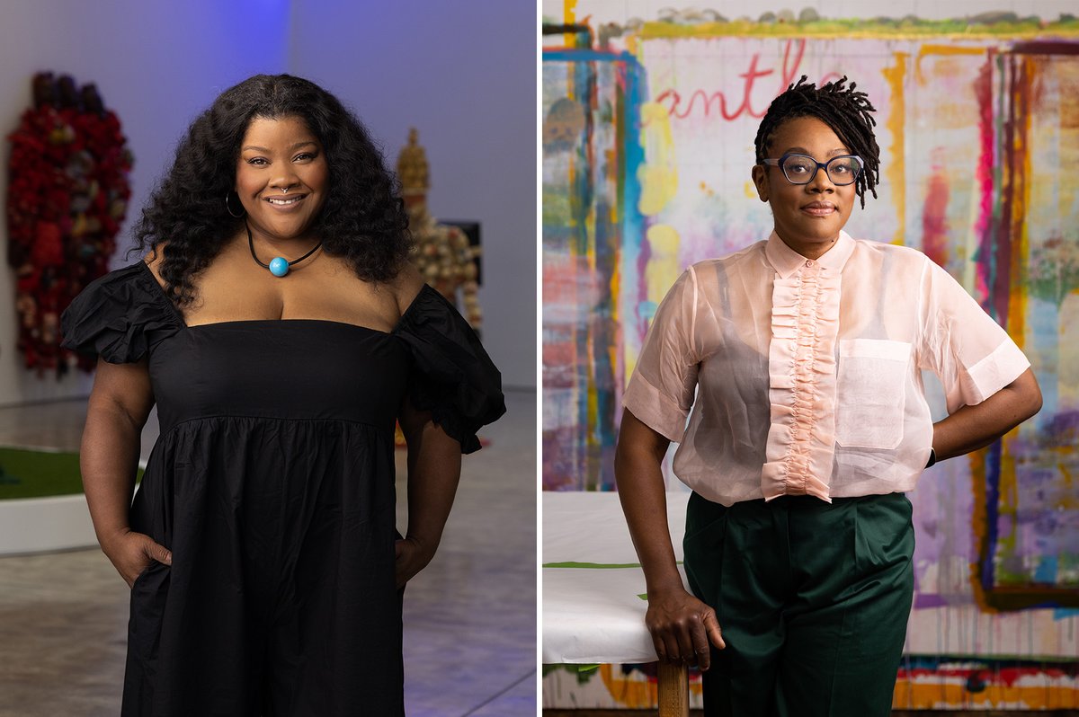 Heinz Prize recipients vanessa german (left) and Cauleen Smith (right) Portraits by Joshua Franzos