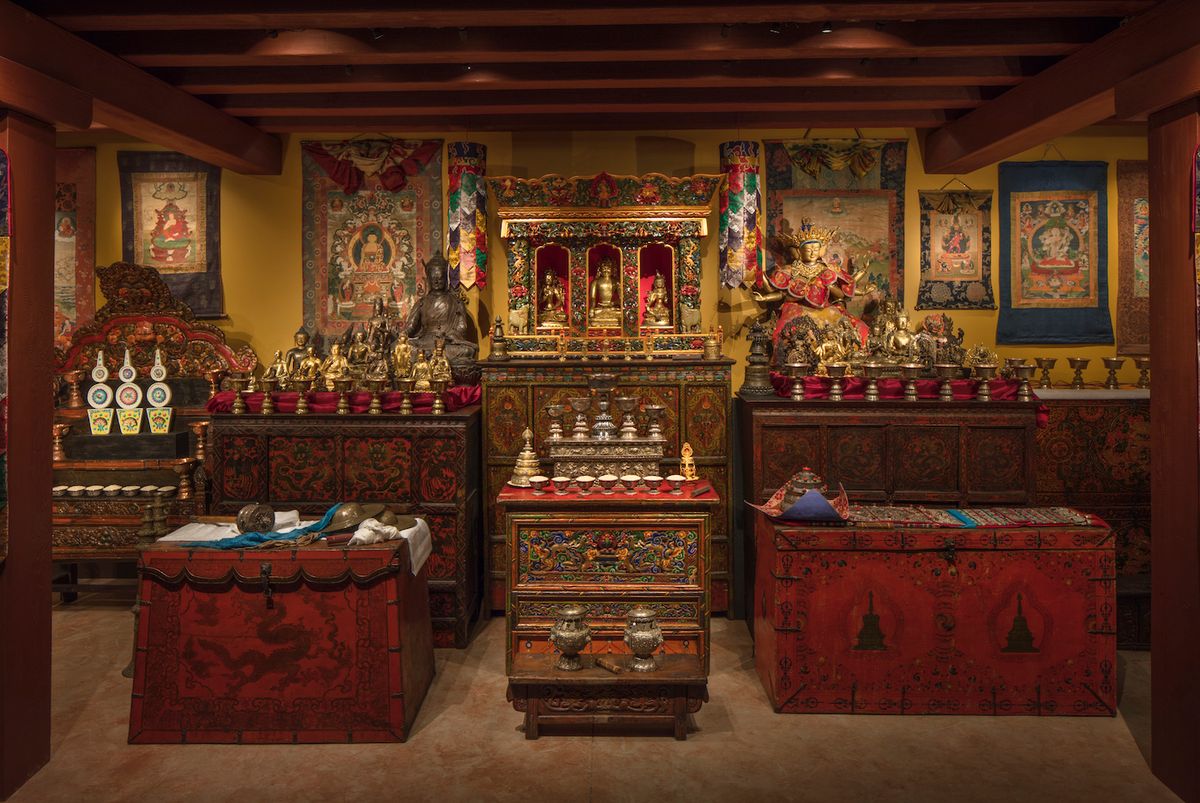 The Rubin Museum of Art’s Tibetan Buddhist Shrine Room The Rubin Museum of Art