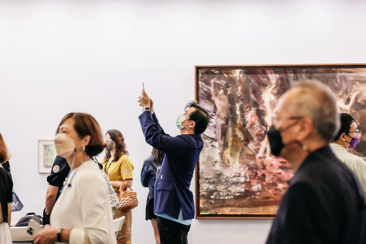 Fair co-director Robin Peckham says 80% of visitors to the event are Taiwanese, with the rest coming from Japan, Korea, Southeast Asia, Hong Kong and mainland China
Courtesy Taipei Dangdai