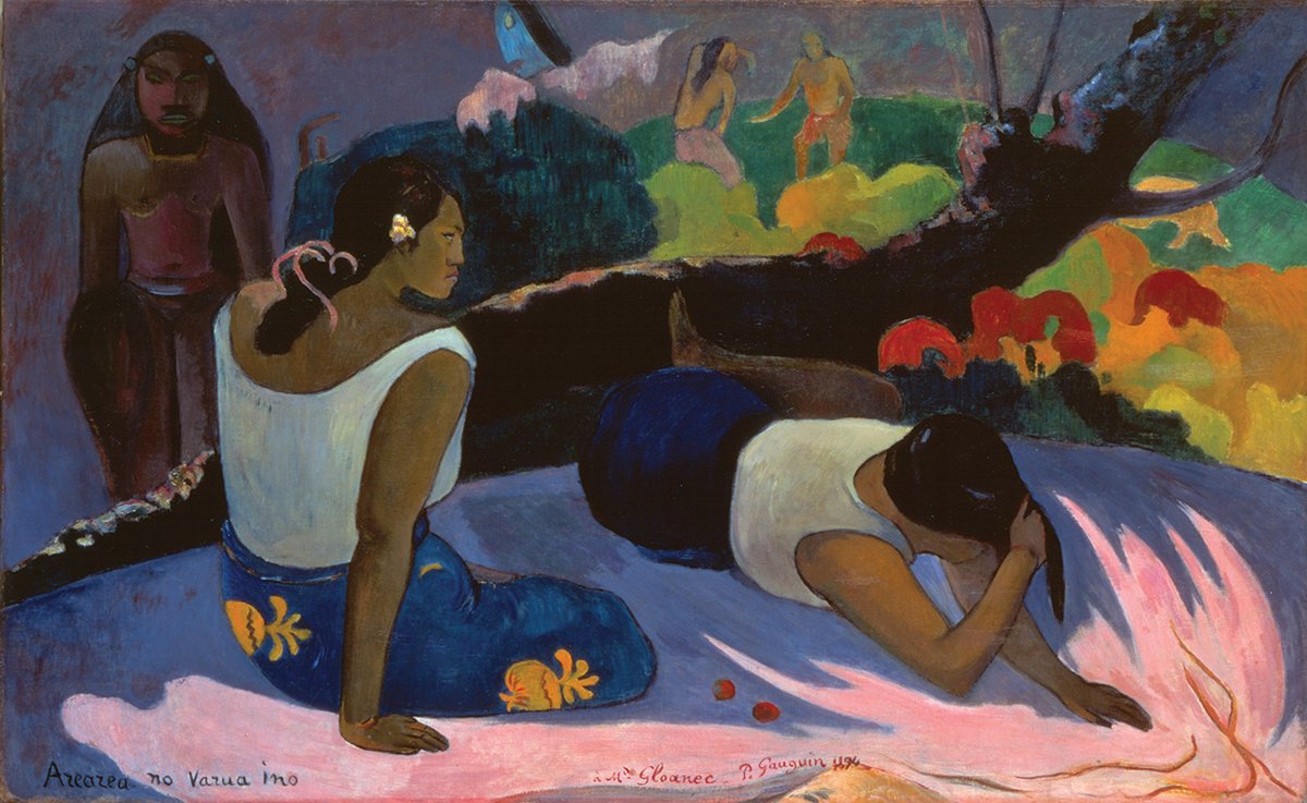 Gauguin’s Reclining Tahitian Women (1894) Courtesy of Ny Carlsberg Glyptotek, Copenhagen