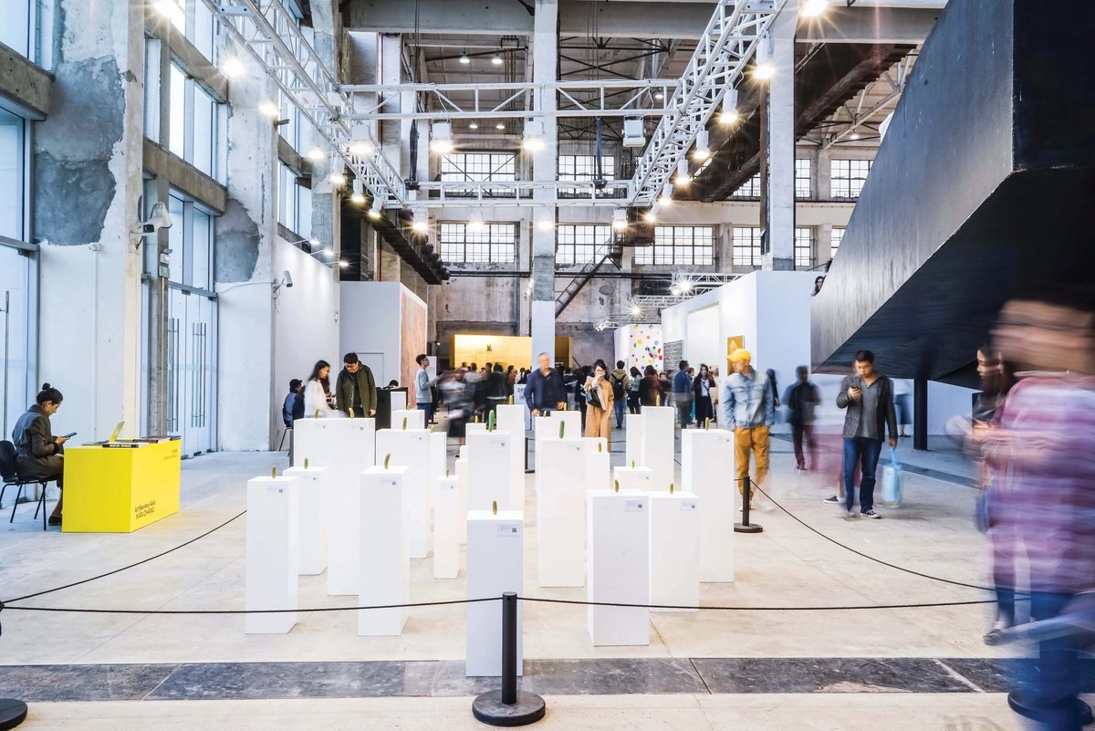 West Bund Art & Design fair in Shanghai Courtesy of West Bund Art & Design