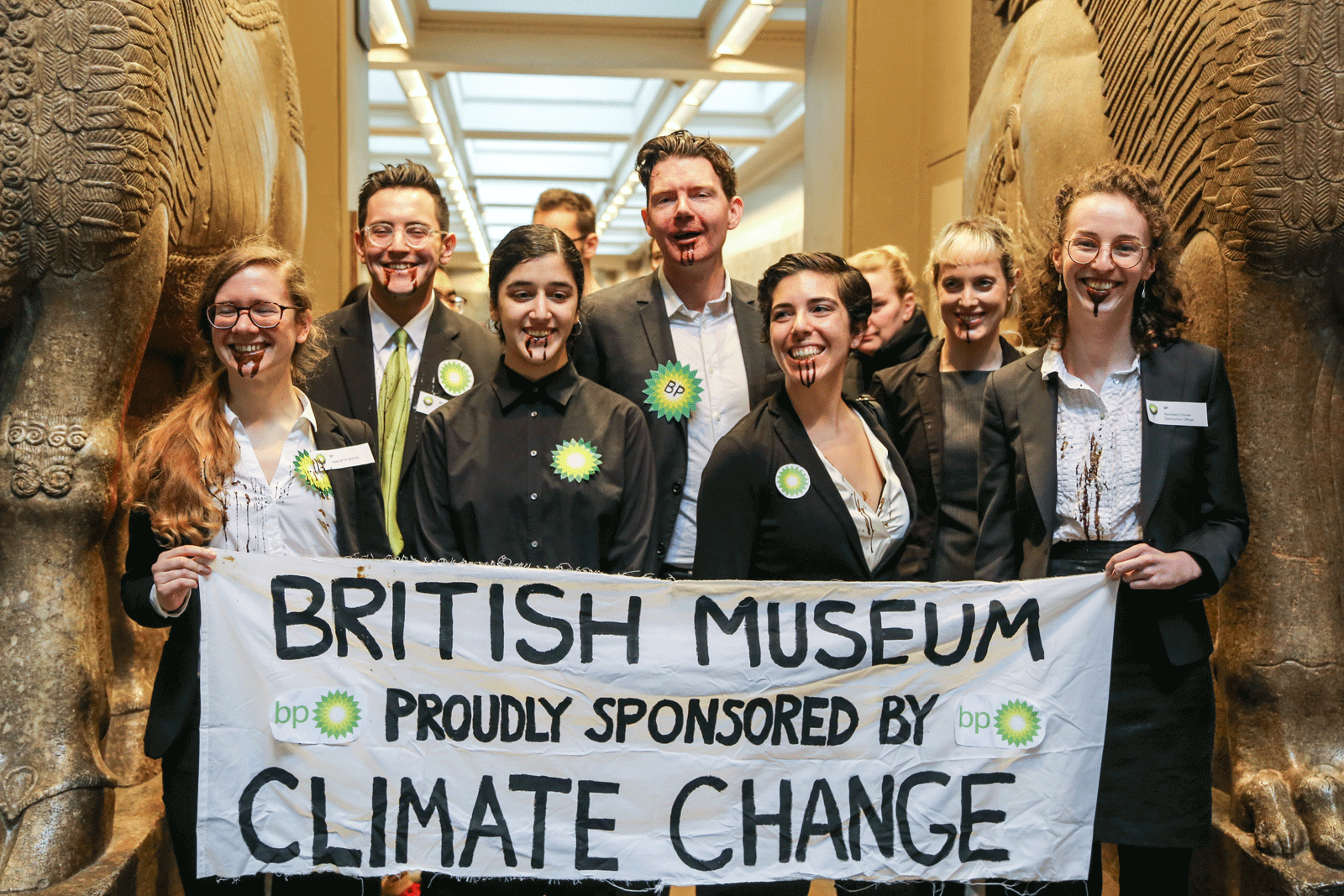 Demonstrators Take Over British Museum In Biggest-ever Protest Against ...