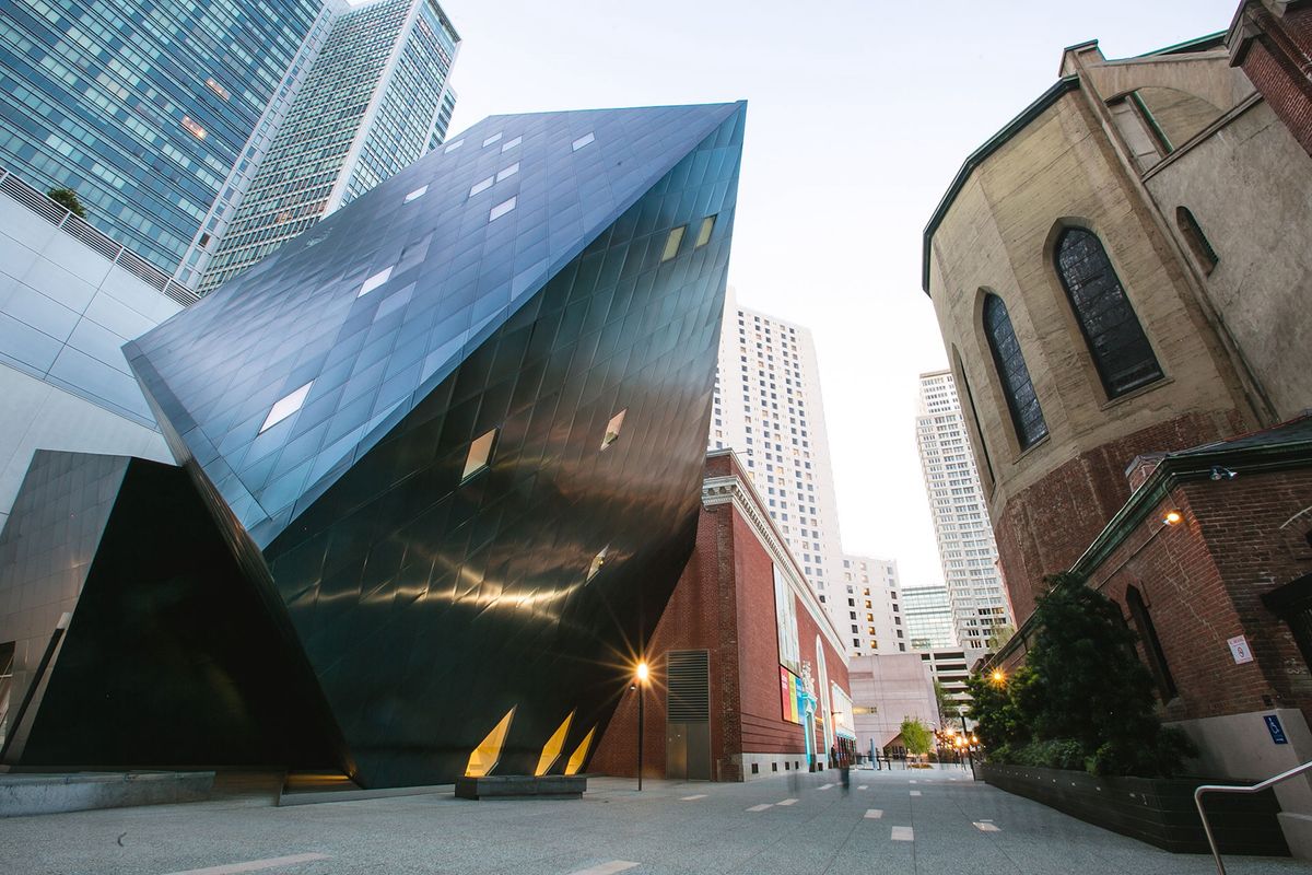 Exterior of the Contemporary Jewish Museum in San Francisco Photo: Gary Sexton Photography