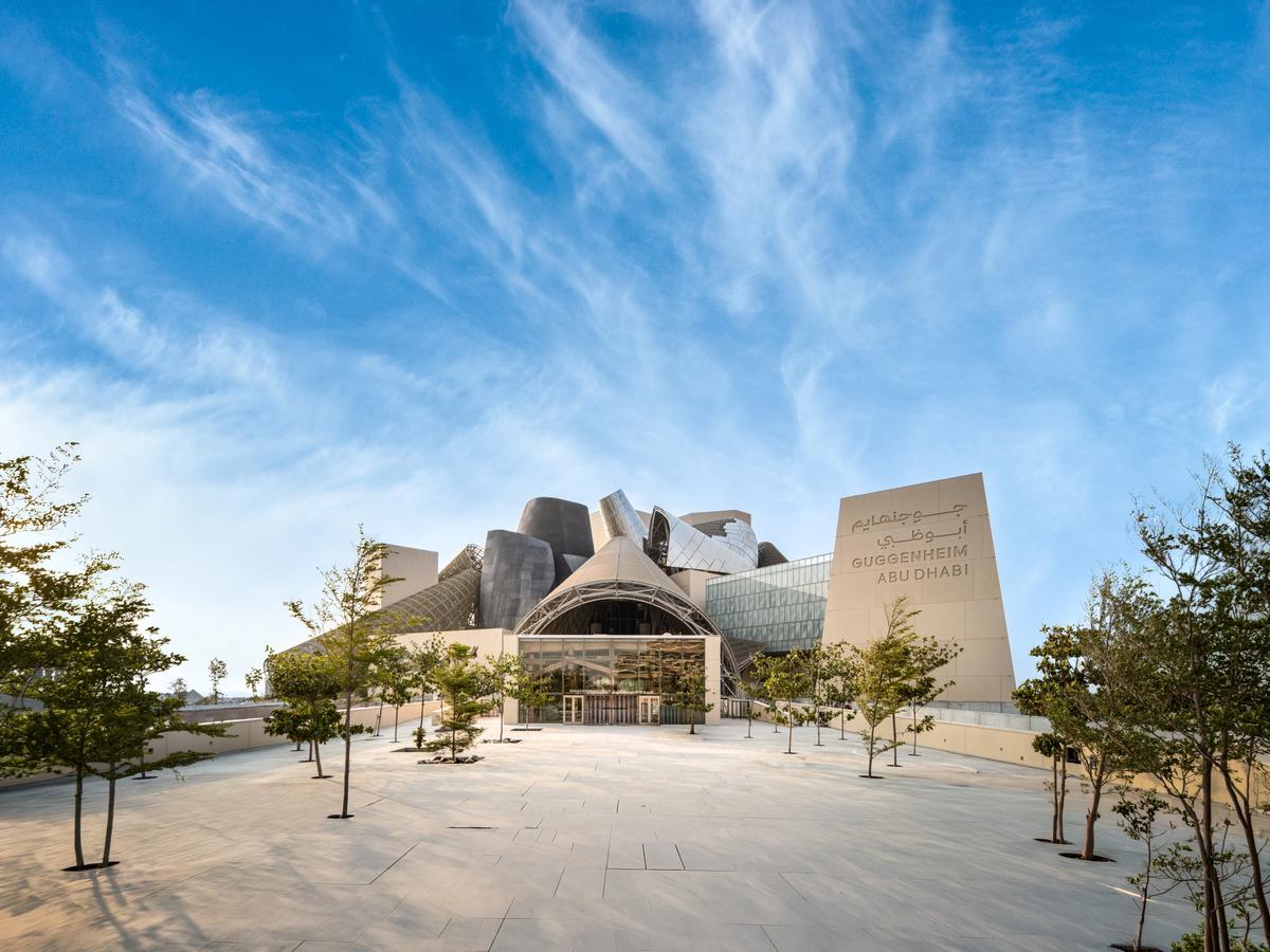 The Guggenheim Abu Dhabi was designed by Frank Gehry, who also designed the Guggenheim's Bilbao outpost
Courtesy of Guggenheim Abu Dhabi