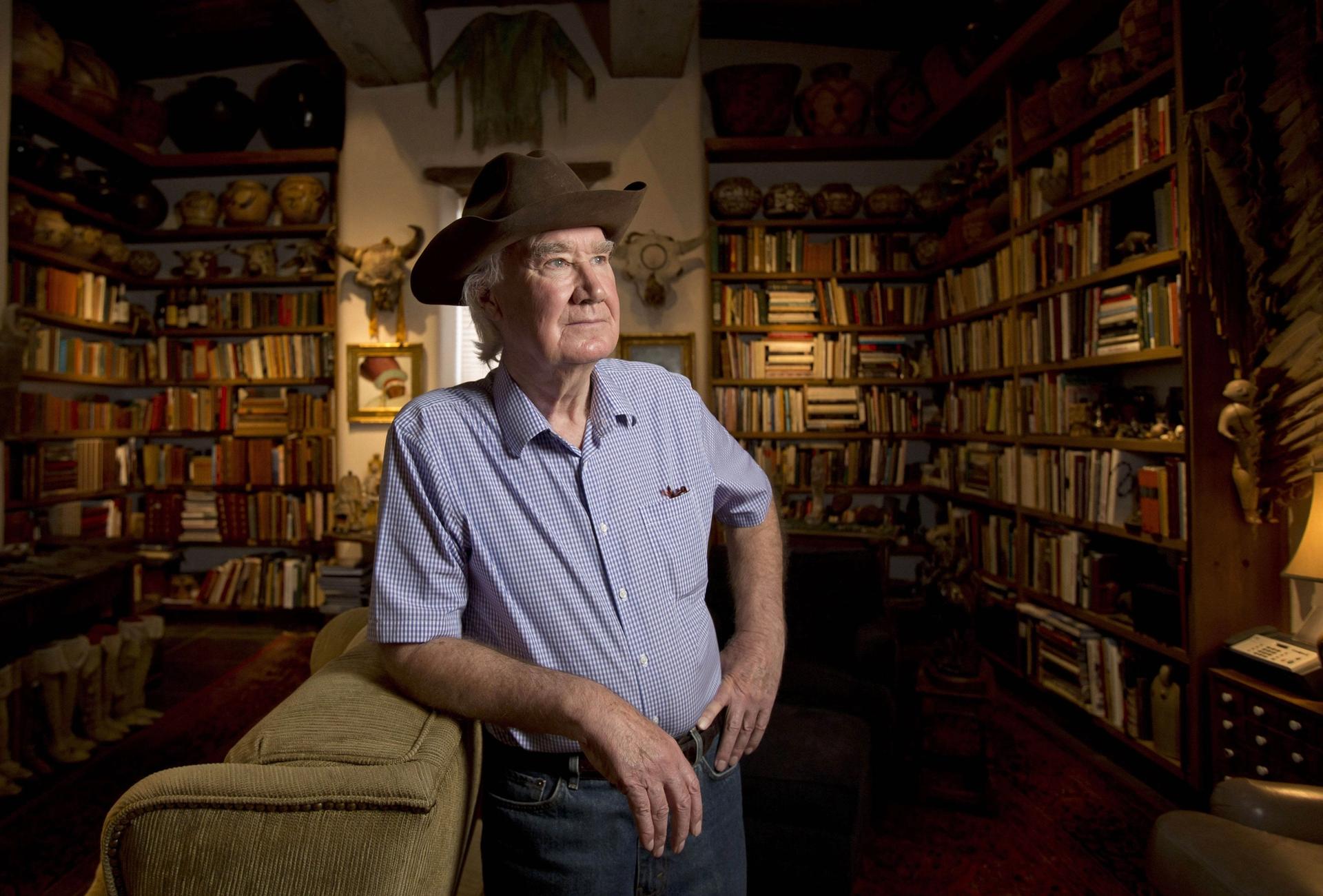 Forrest Fenn at his New Mexico home in 2013. The art and antiquities dealer sparked a mass treasure hunt by burying a chest of gold in the Rockies in 2008. Most Wanted/Shutterstock