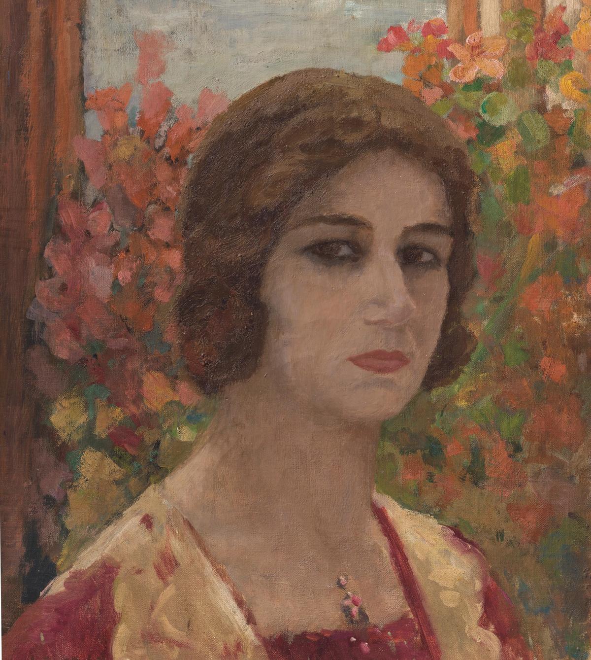 Amrita Sher-Gil's Portrait of Denyse Prouteaux (around 1932) Courtesy of Christie's