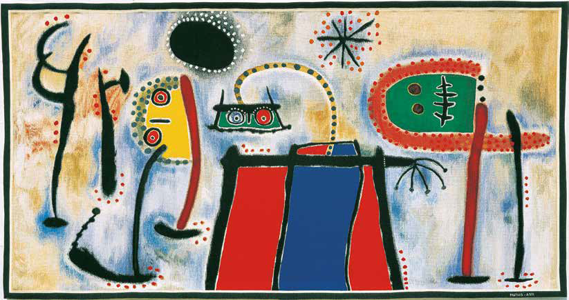 Joan Miró, Composition (1985) Courtesy of Palazzo Zaguri