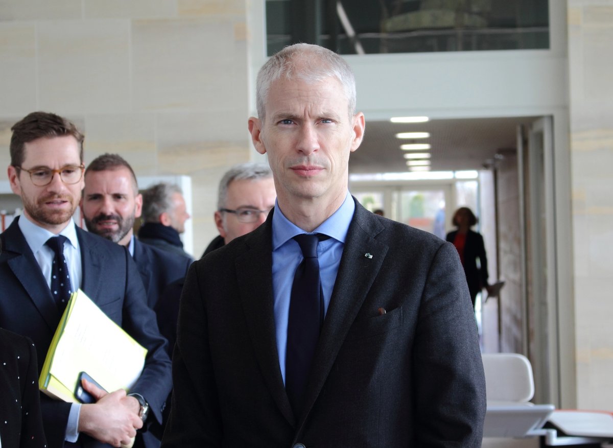 French culture minister Franck Riester Photo: ActuaLitté via Flickr