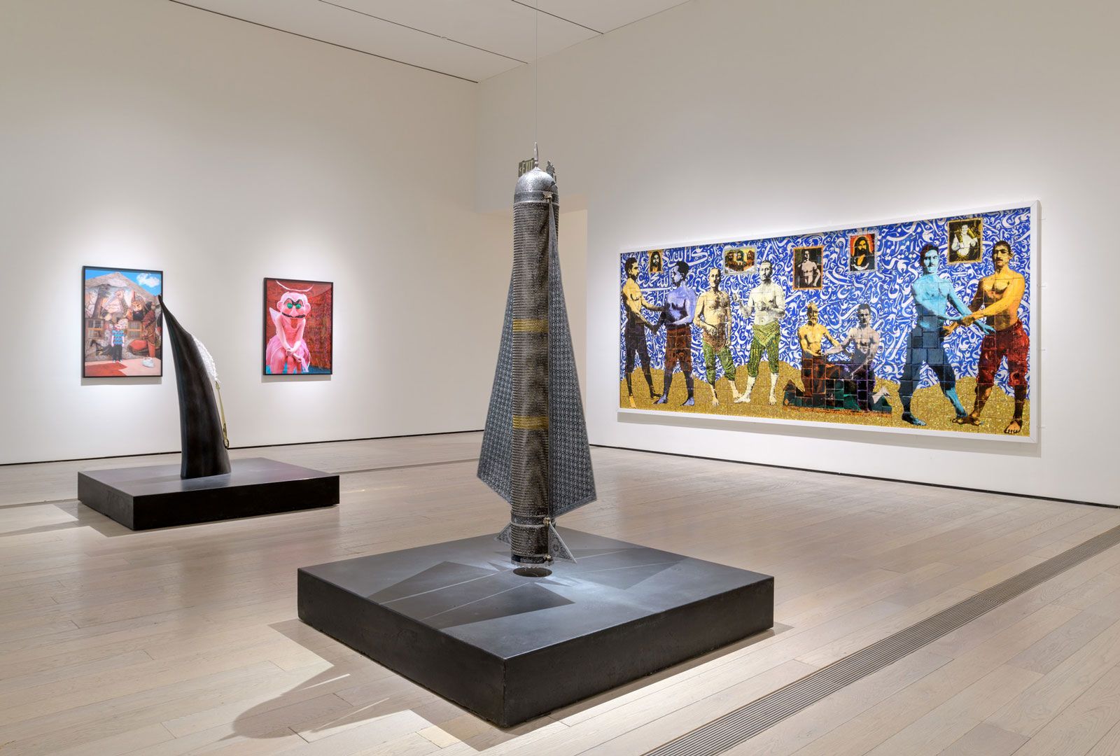 Installation view of In the Fields of Empty Days, opening this weekend Museum Associates/LACMA