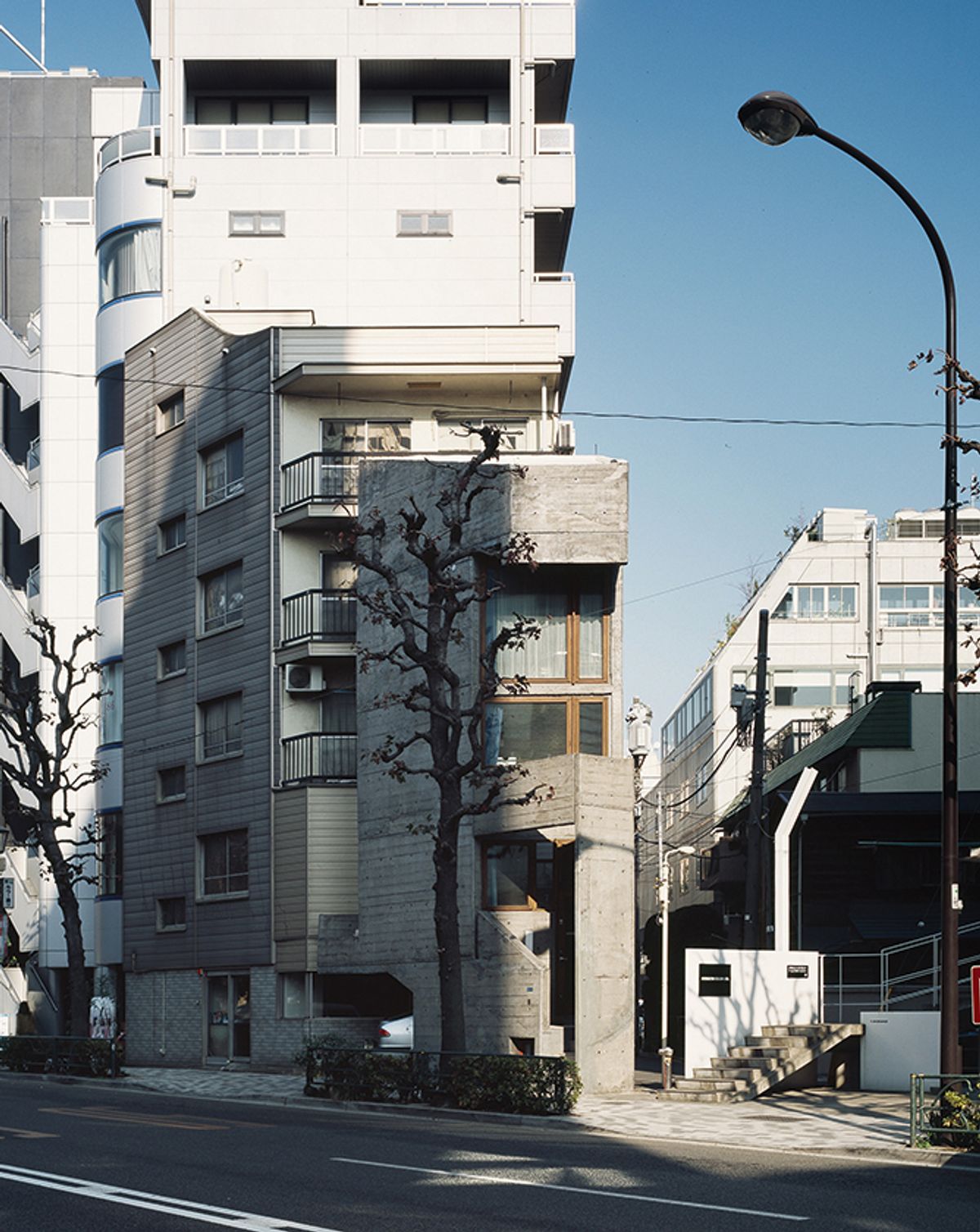 Vertical living: Takamitsu Azuma’s Tower House (1966), built on a tiny plot in Aoyama, Tokyo © Nacása & Partners 