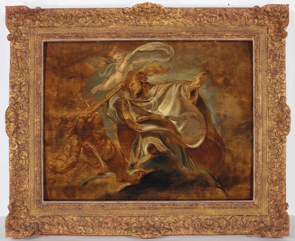 Peter Paul Rubens’s Saint Gregory of Nazianzus (1621), which has now been returned to the Friedenstein complex

© Christie's Images 2024