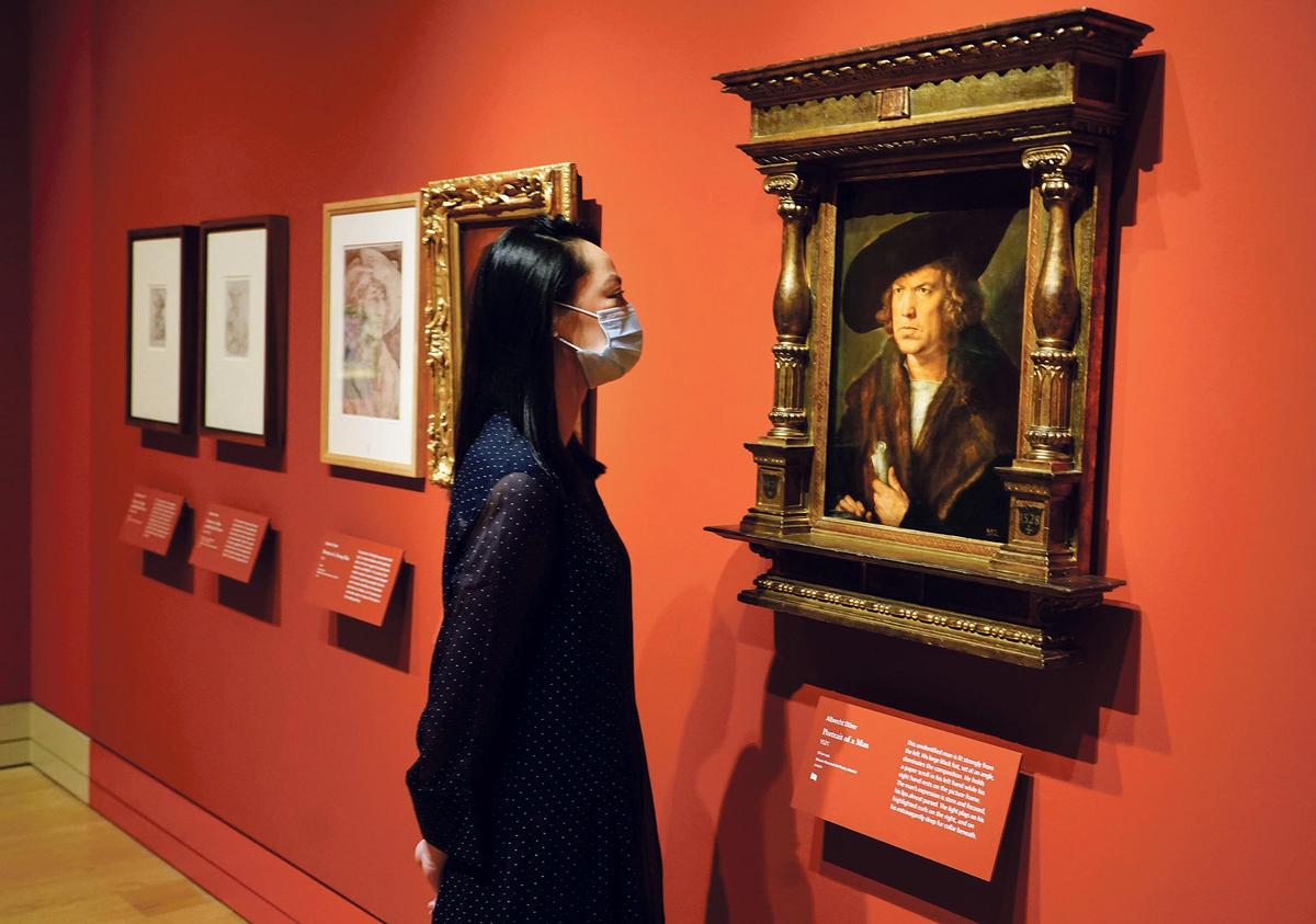 Dürer’s Journeys: Travels of a Renaissance Artist at London’s National Gallery in 2021-22 was sponsored by Credit Suisse. The bank had sponsored major exhibitions at the institution since 2008, but it is not clear whether this will continue following the UBS takeover Ian West/PA Images via Getty Images