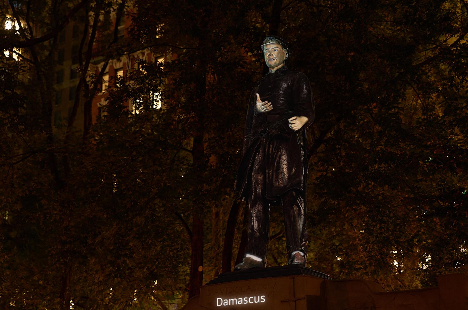 Rendering of Monument by Krzysztof Wodiczko Courtesy of the artist and Madison Square Park Conservancy