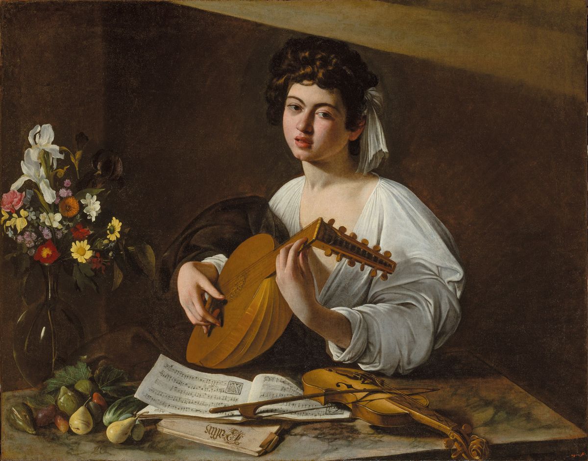 Restored to former glories: Caravaggio’s The Lute Player (1595-96) Hermitage
