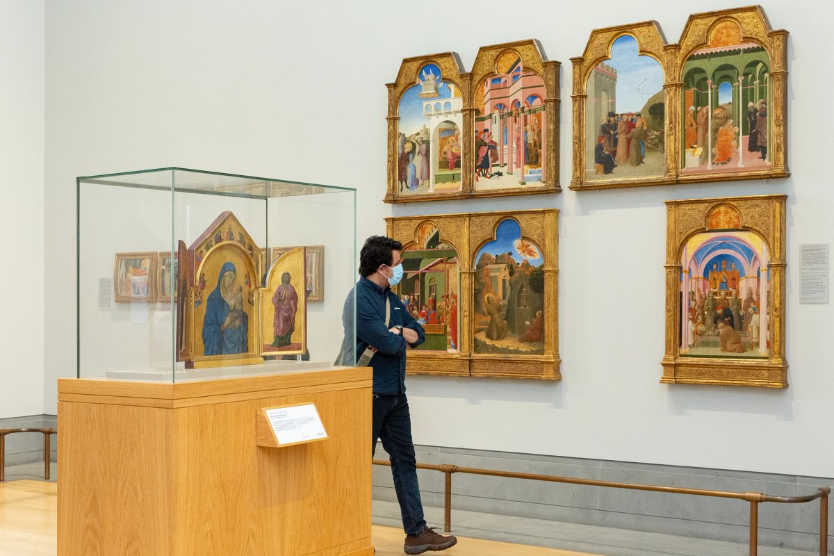 The National Gallery seemed the safest place to go © The National Gallery, London