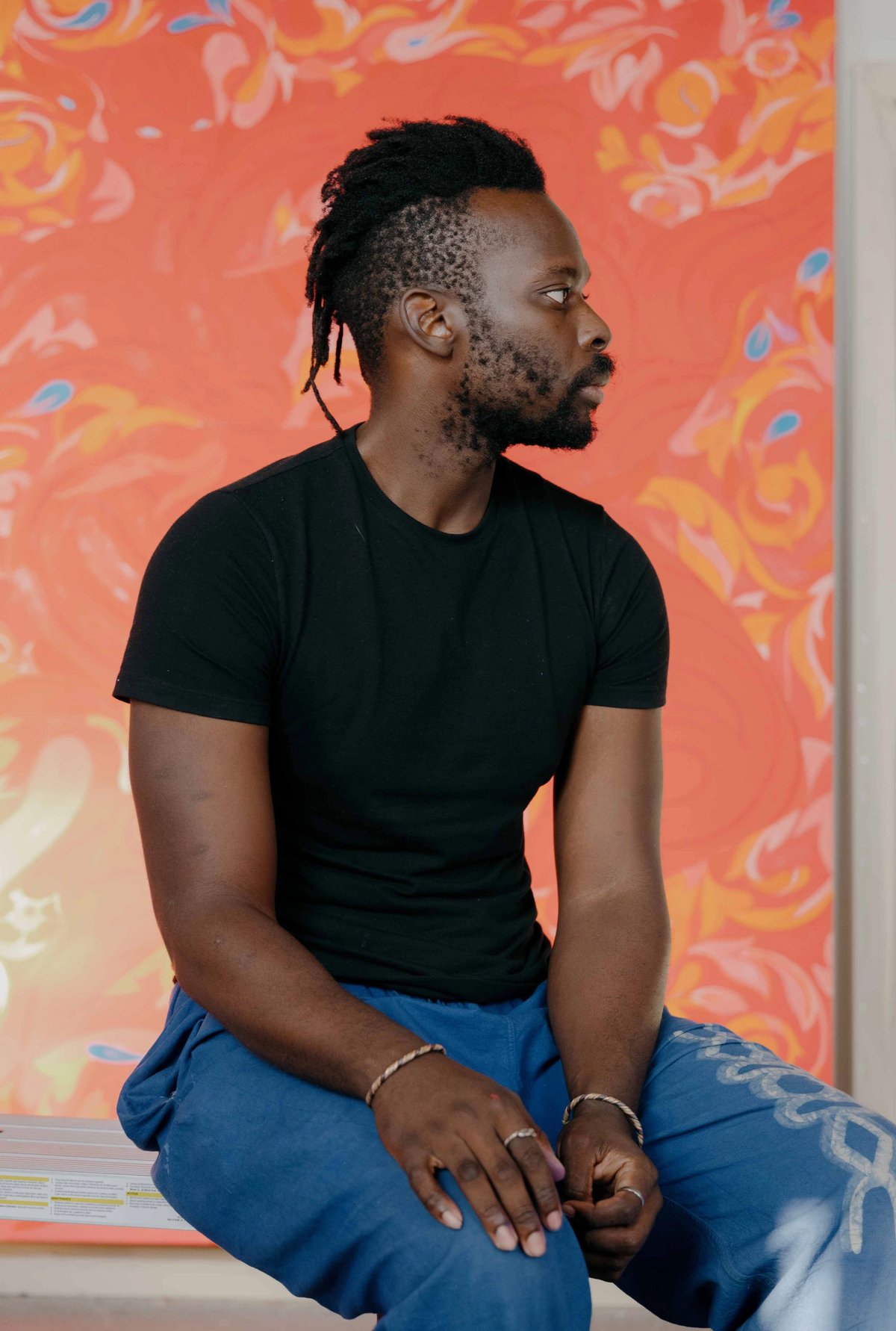 Tunji Adeniyi-Jones Courtesy of White Cube, photo by William Jess Laird