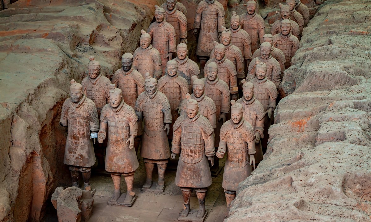 China's terracotta army reportedly 'damaged' by museum visitor