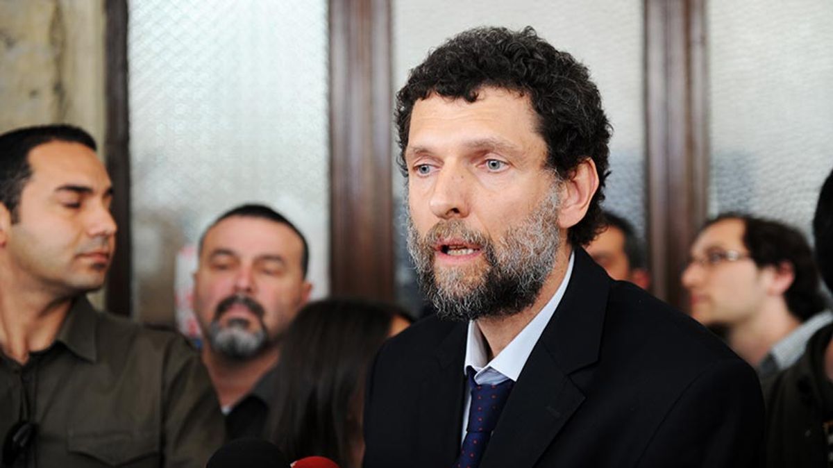 Osman Kavala has been detained in prison without conviction for nearly four years Courtesy of Council of Europe