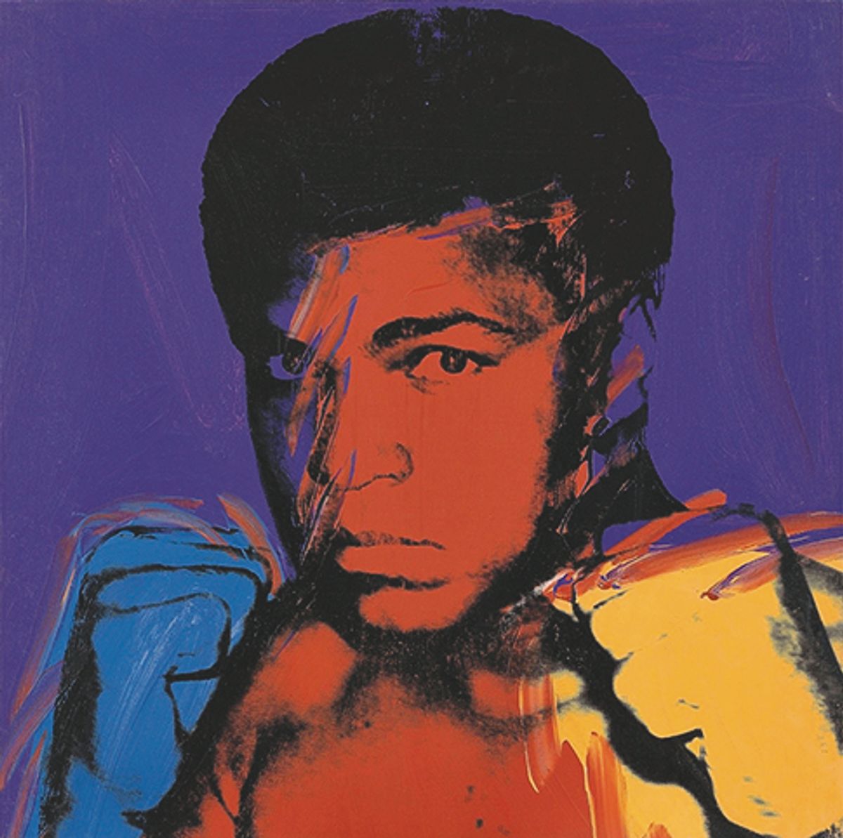 Andy Warhol’s Muhammad Ali (1977) is showing on Lévy Gorvy Dayan’s stand
Courtesy Lévy Gorvy Dayan