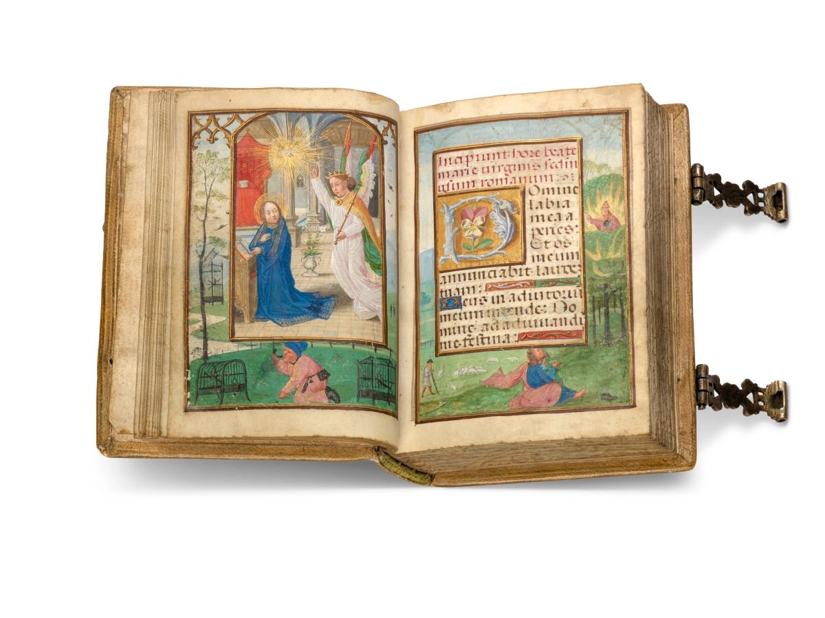 The Book of Hours of Charles V, Gerard Horenbout (around 1515) Courtesy Christie's
