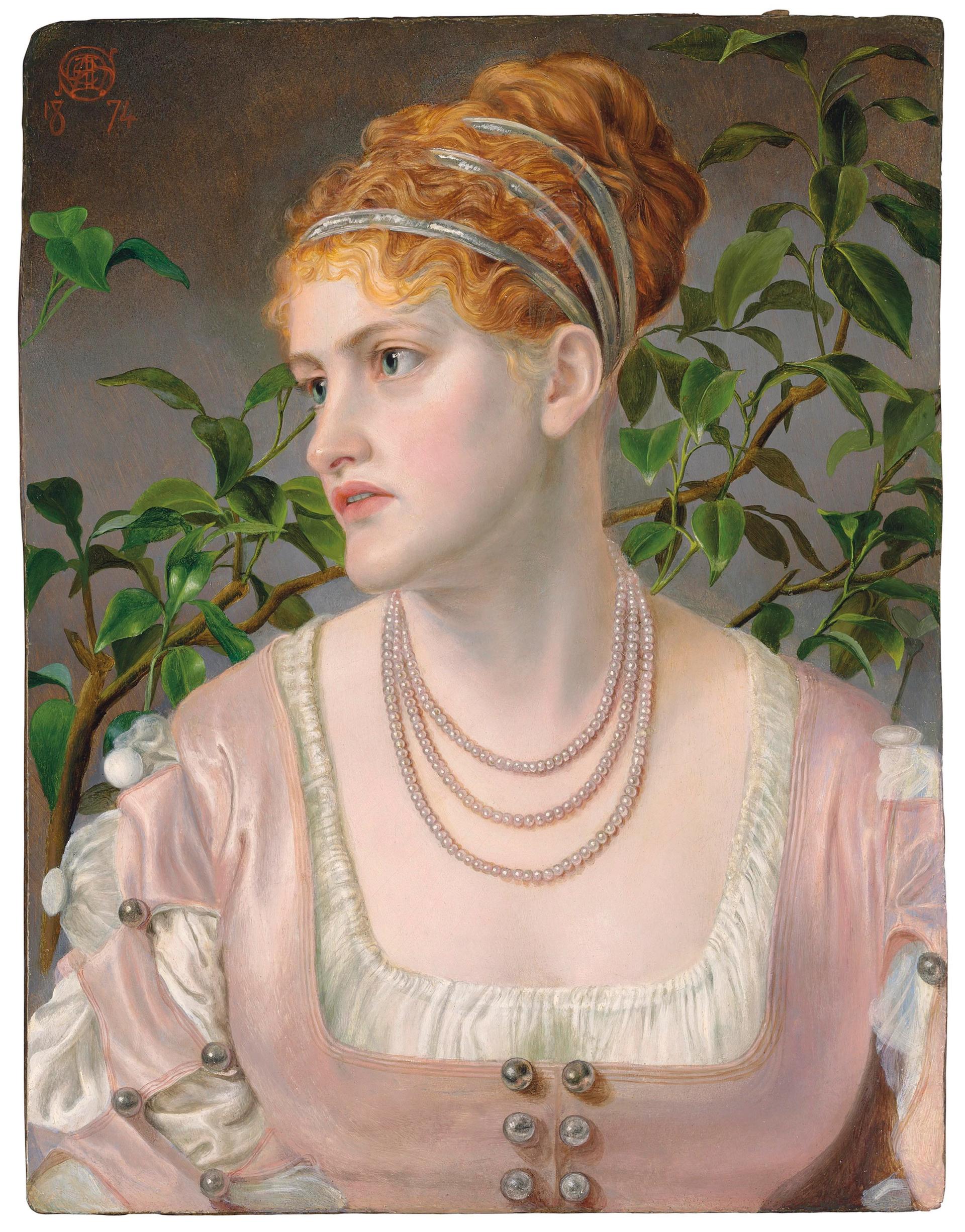 Portrait of Mary Emma Jones by Emma Sandys Courtesy of Christie's