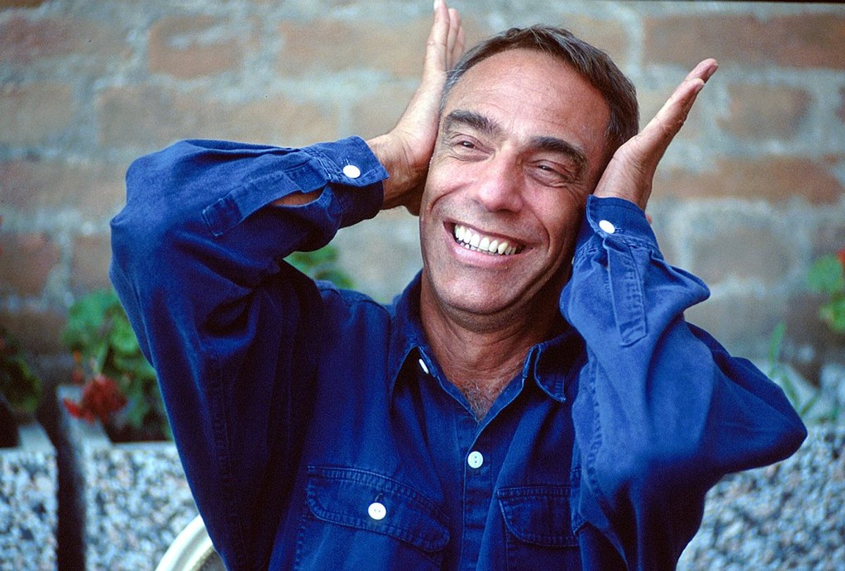 Derek Jarman at the 1991 Venice Film Festival. Gorup de Besanez via Wikimedia Commons