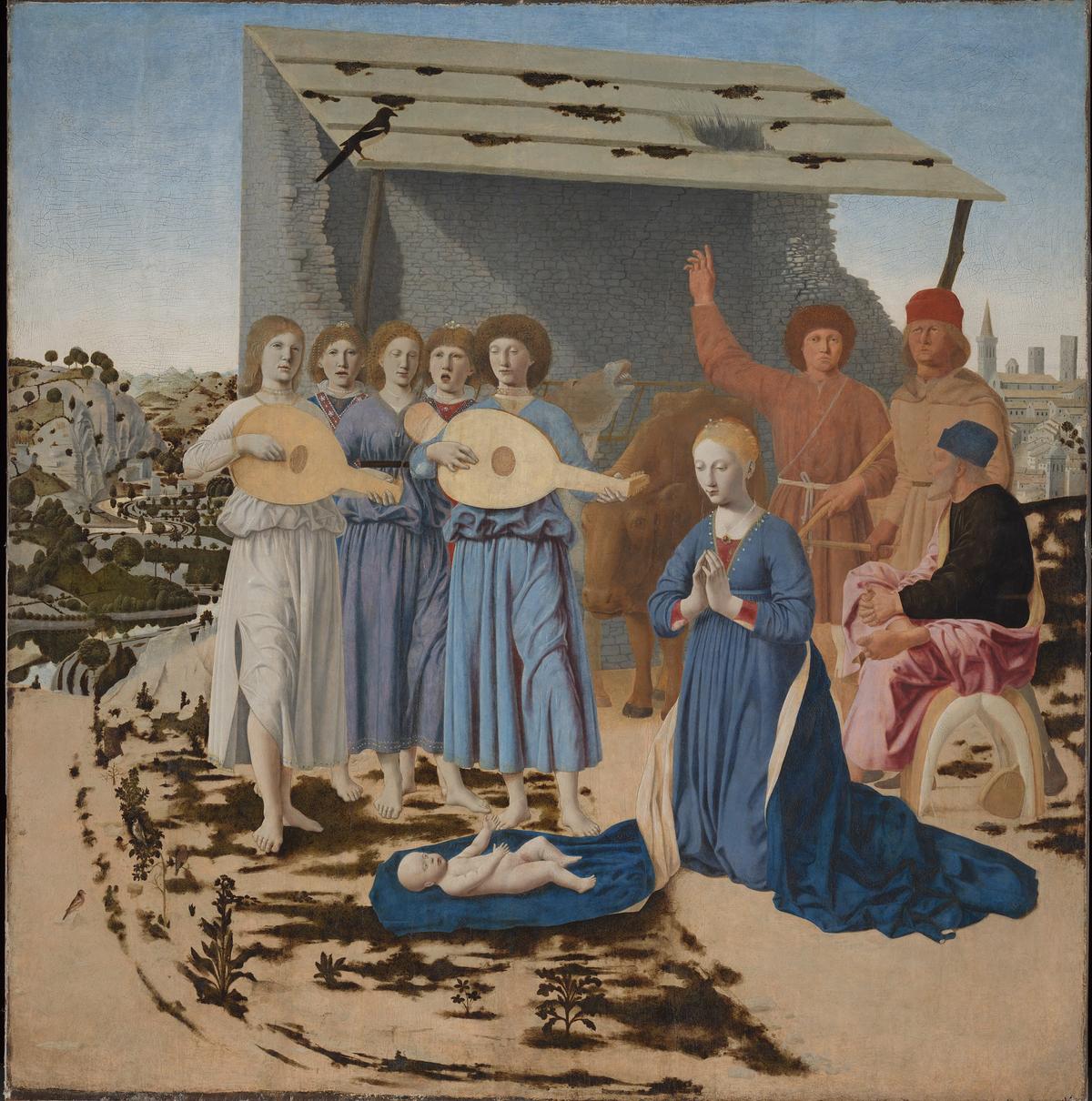 Piero della Francesca, The Nativity (early 1480s)
Photo: The National Gallery, London