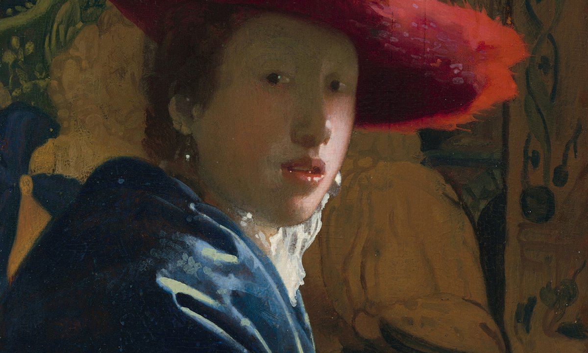 Hidden picture beneath Vermeer's 'Girl with the Red Hat' may be the artist's only existing male portrait, research reveals