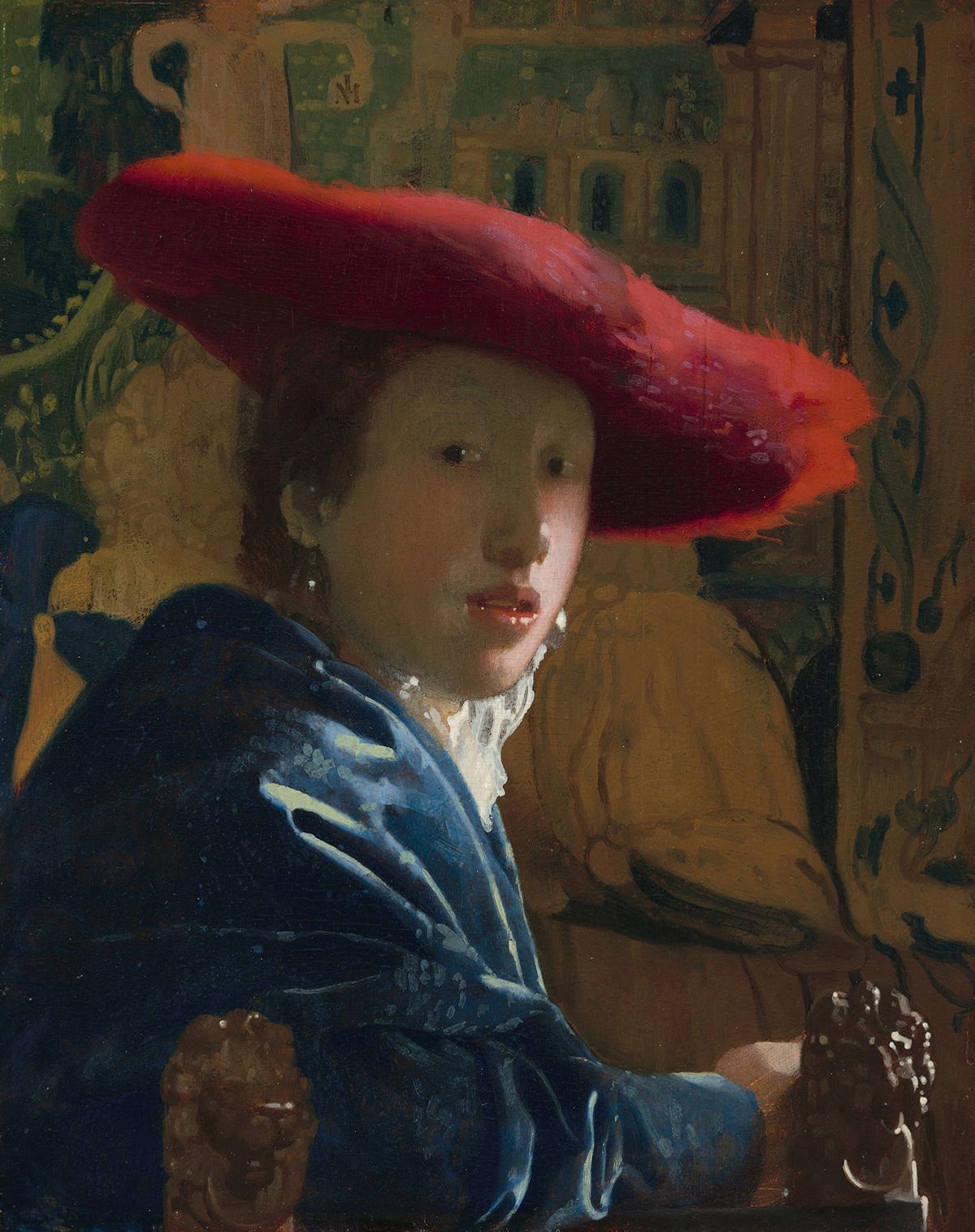 Vermeer’s Girl with the Red Hat (around 1664-69)
National Gallery of Art