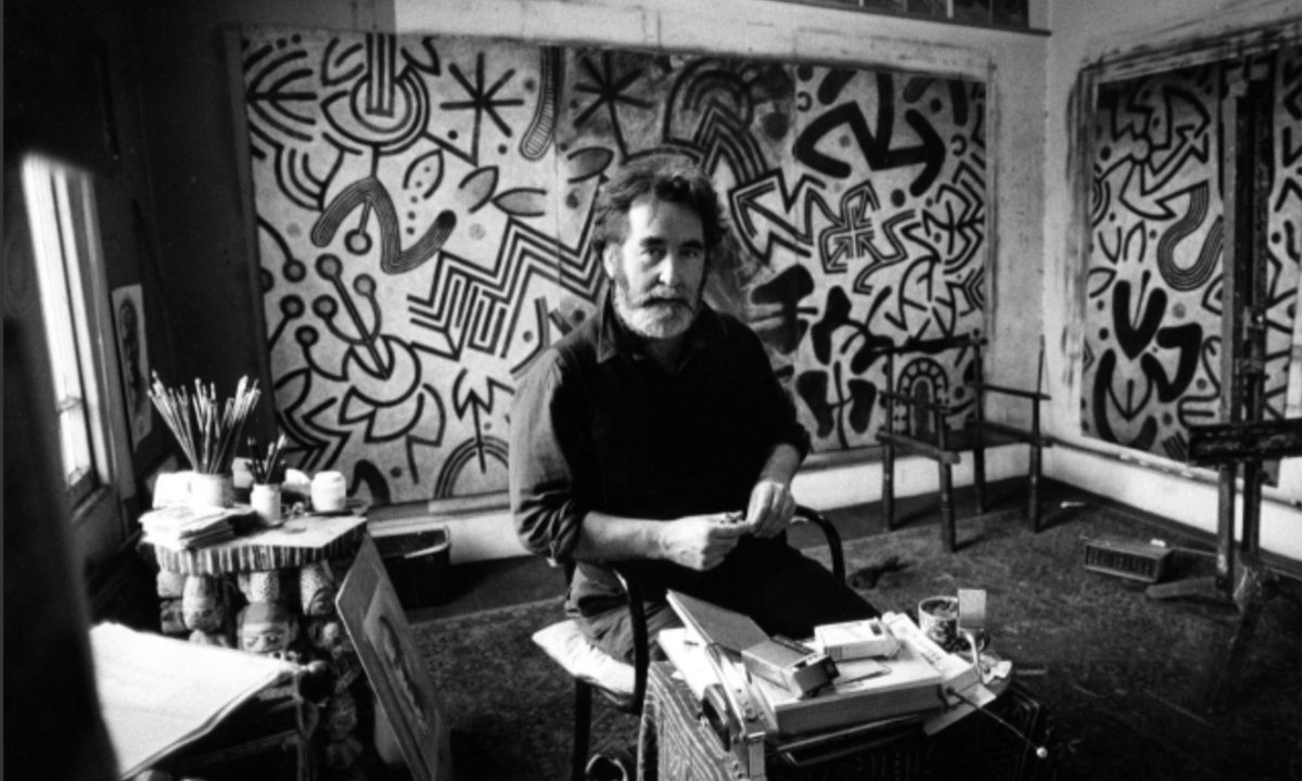 British artist-polymath Tom Phillips—portrait painter, composer and ...