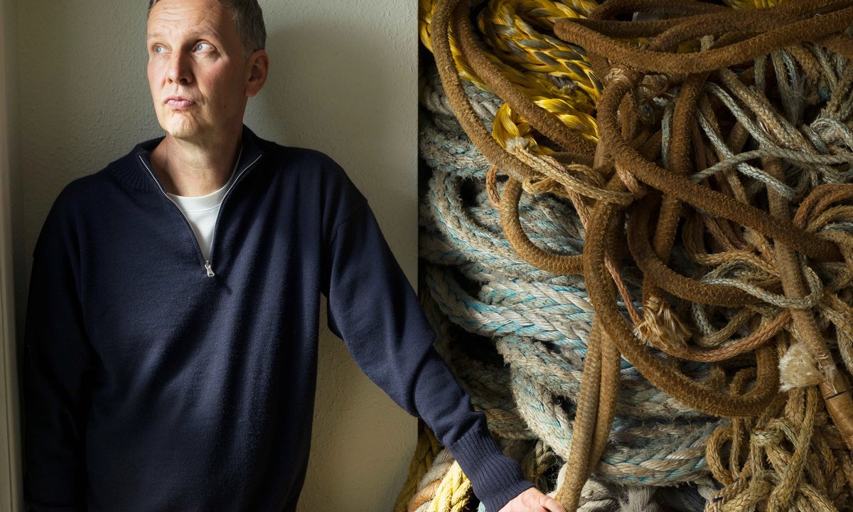 The British artist David Shrigley wants 1m for piles of old rope