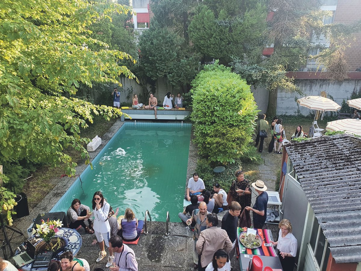 Brand new hotspot: the Basel Social Club at the Beverly Holz, a 1930s villa in the city’s Bruderholz neighbourhood Photo: Jeane-Claude Freymond-Guth