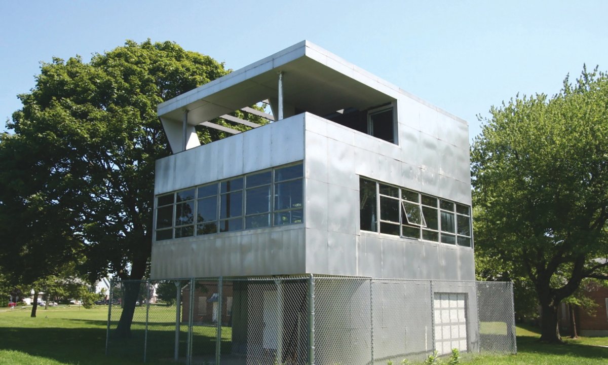 Albert Frey’s Aluminaire House finds a home  Albert Frey’s Aluminaire House finds a home