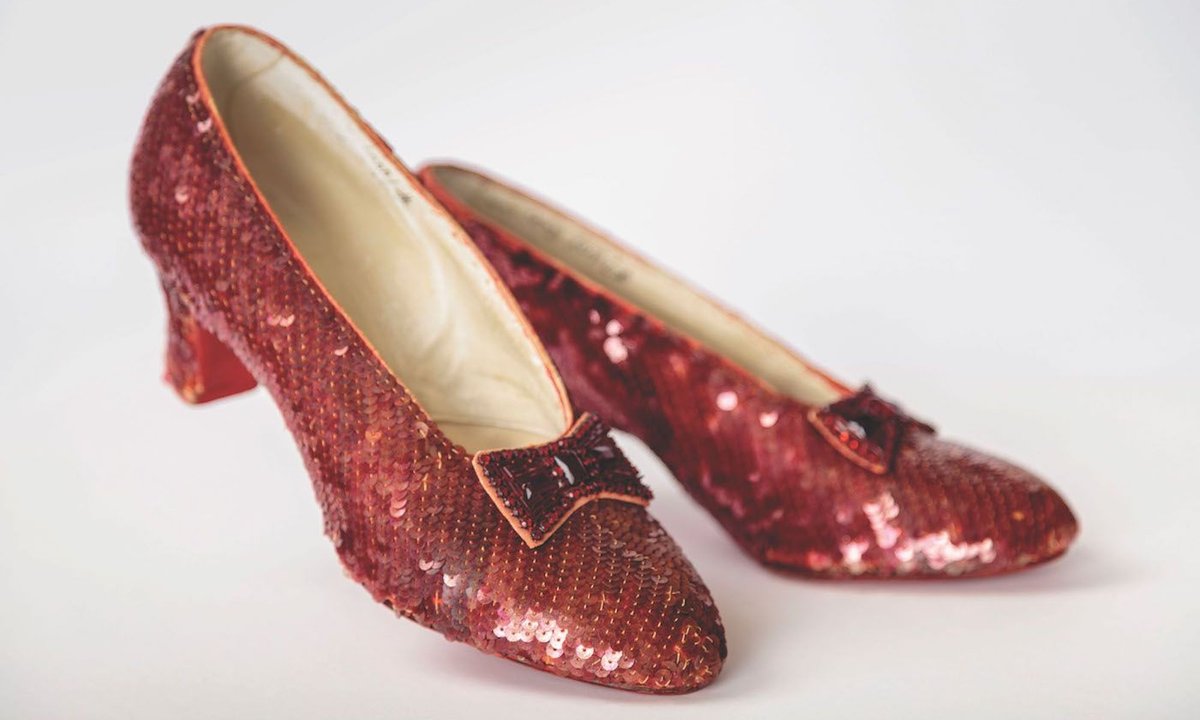 Man pleads guilty to stealing original Wizard of Oz ruby slippers from Judy Garland museum