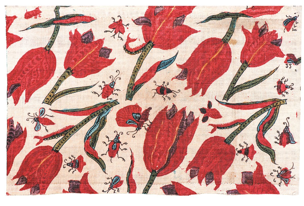 Artist unknown: whose hand created this early 18th-century chintz remains a mystery  © Desmond Brambley