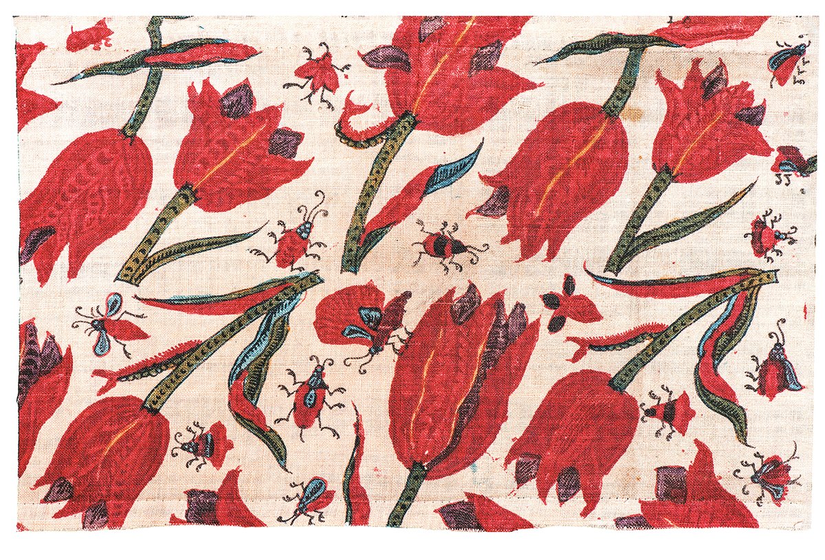 Artist unknown: whose hand created this early 18th-century chintz remains a mystery © Desmond Brambley