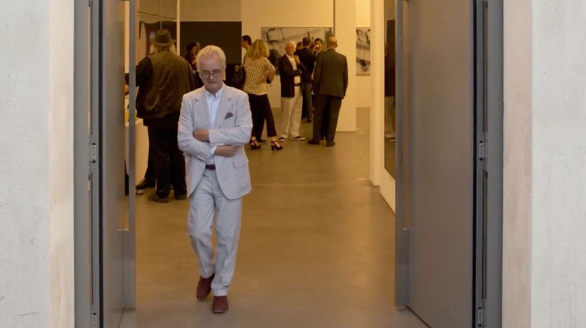 German gallerist Hans Mayer has died, aged 82. 
Photo: Courtesy of Galerie Hans Mayer