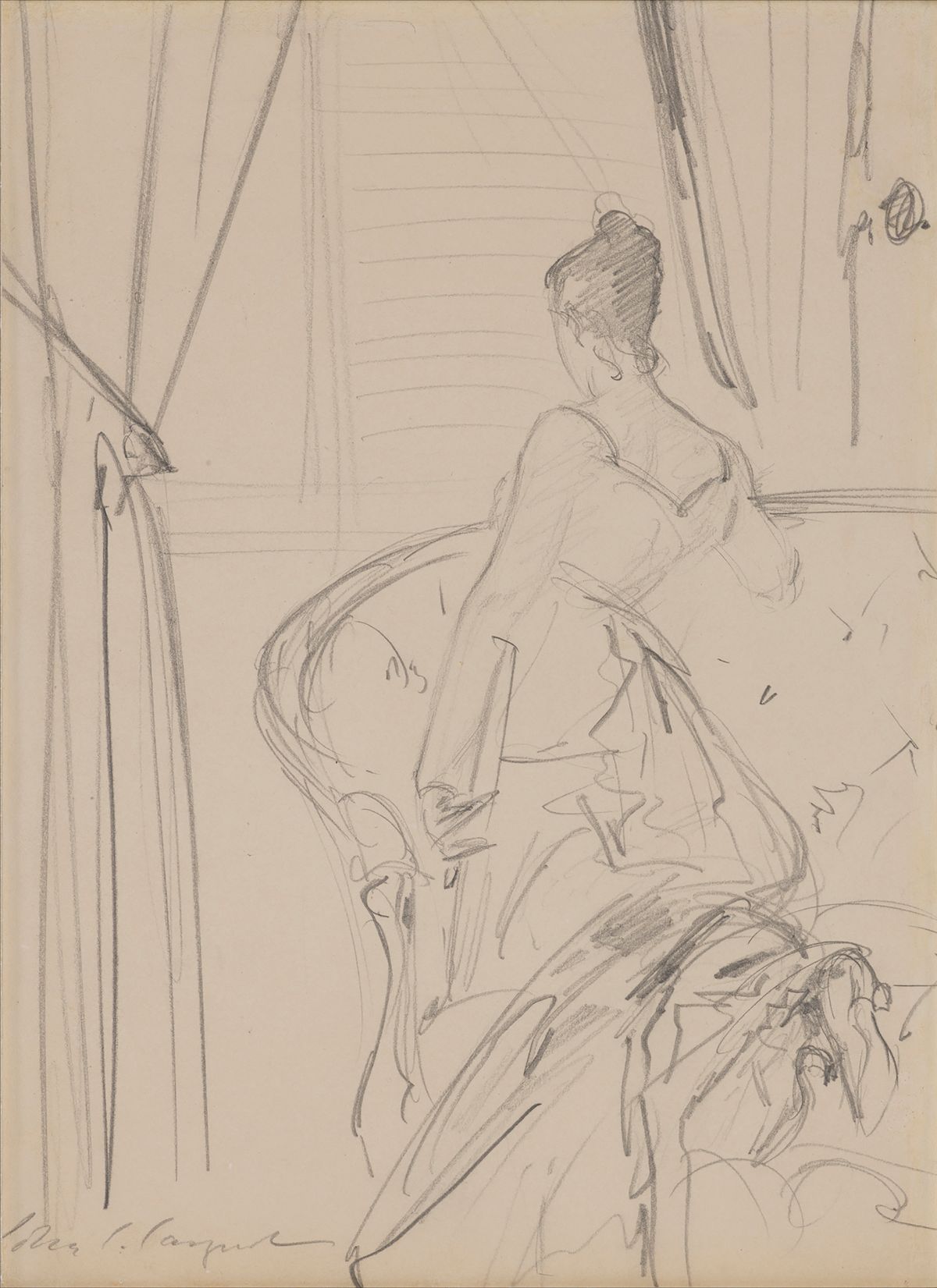John Singer Sargent's Virginie Amélie Avegno, Mme. Gautreau (Mme. X), from around 1884 Photo: Joseph Coscia Jr