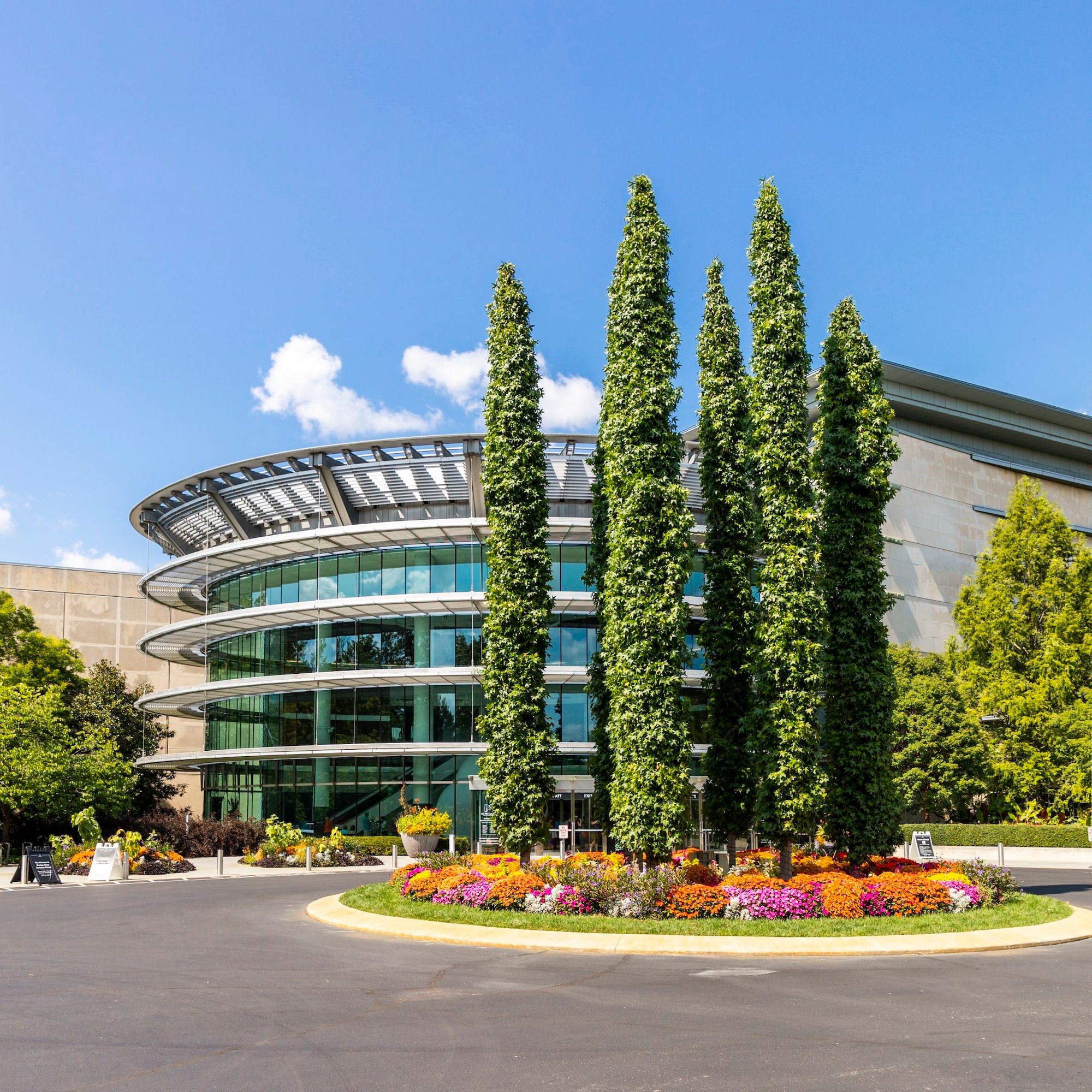 The exterior of the Indianapolis Museum of Art Welcome Center Courtesy Newfields