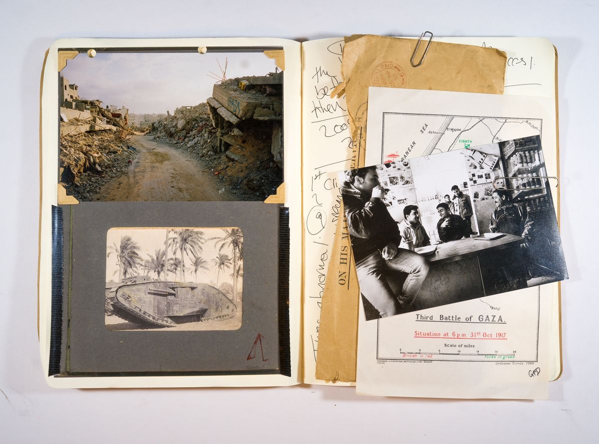 Giles Duley, Journal Third Battle of Gaza 1917 Courtesy the artist