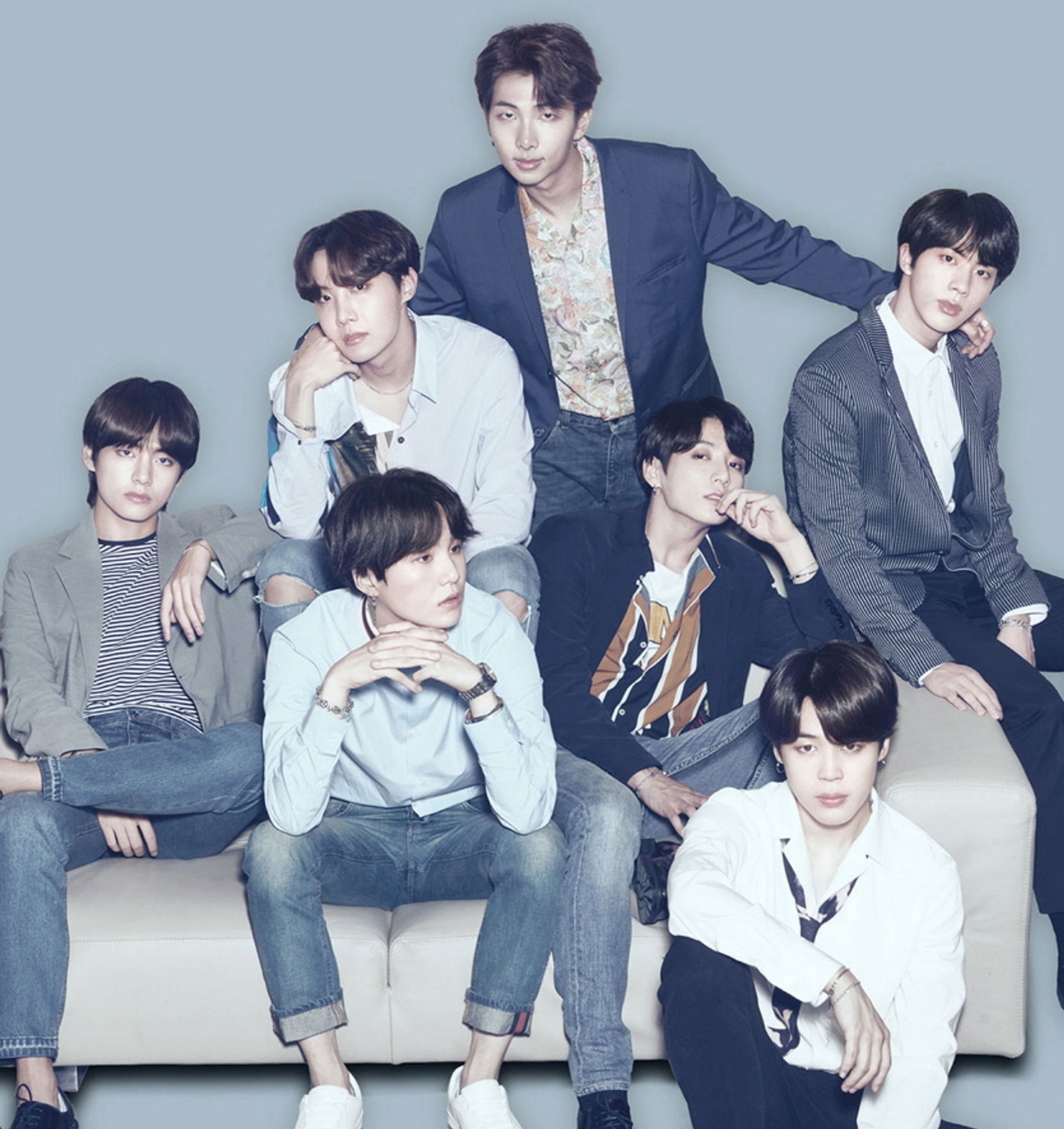 BTS, a septet from South Korea, are one of the world's most successful musical acts © LG Q7 BTS 에디션’ 예약 판매 시작