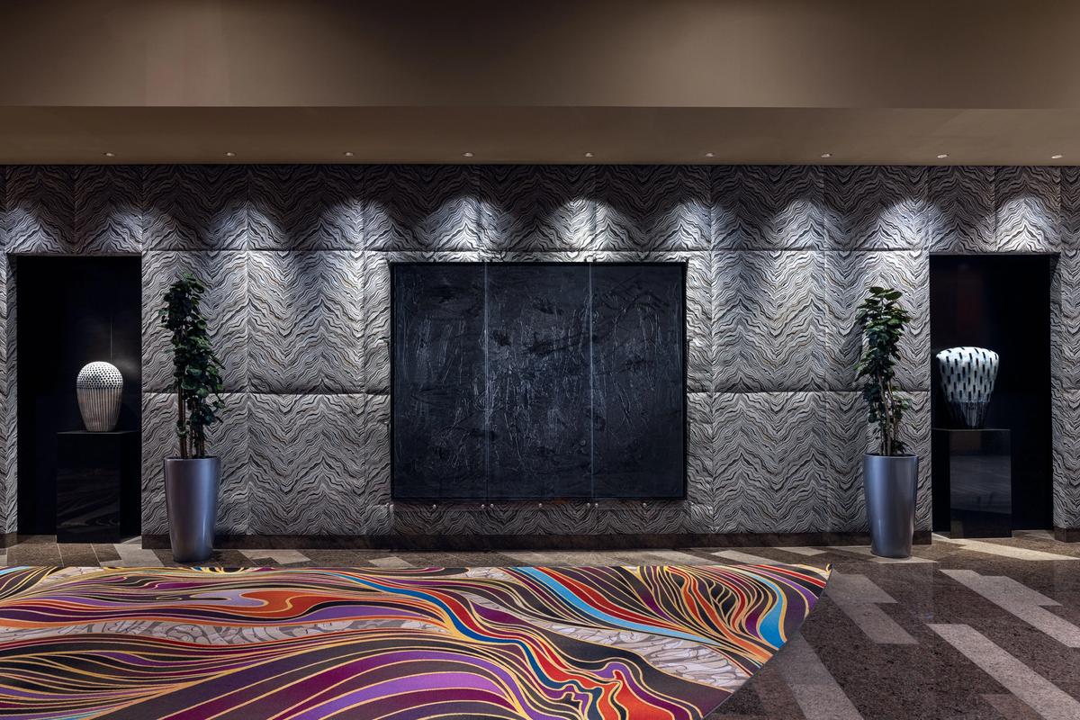 Rashid Johnson, Stick and Move (2011) from the Cosmic Slop series. Courtesy MGM Resorts International/MGM Resorts Art and Culture.