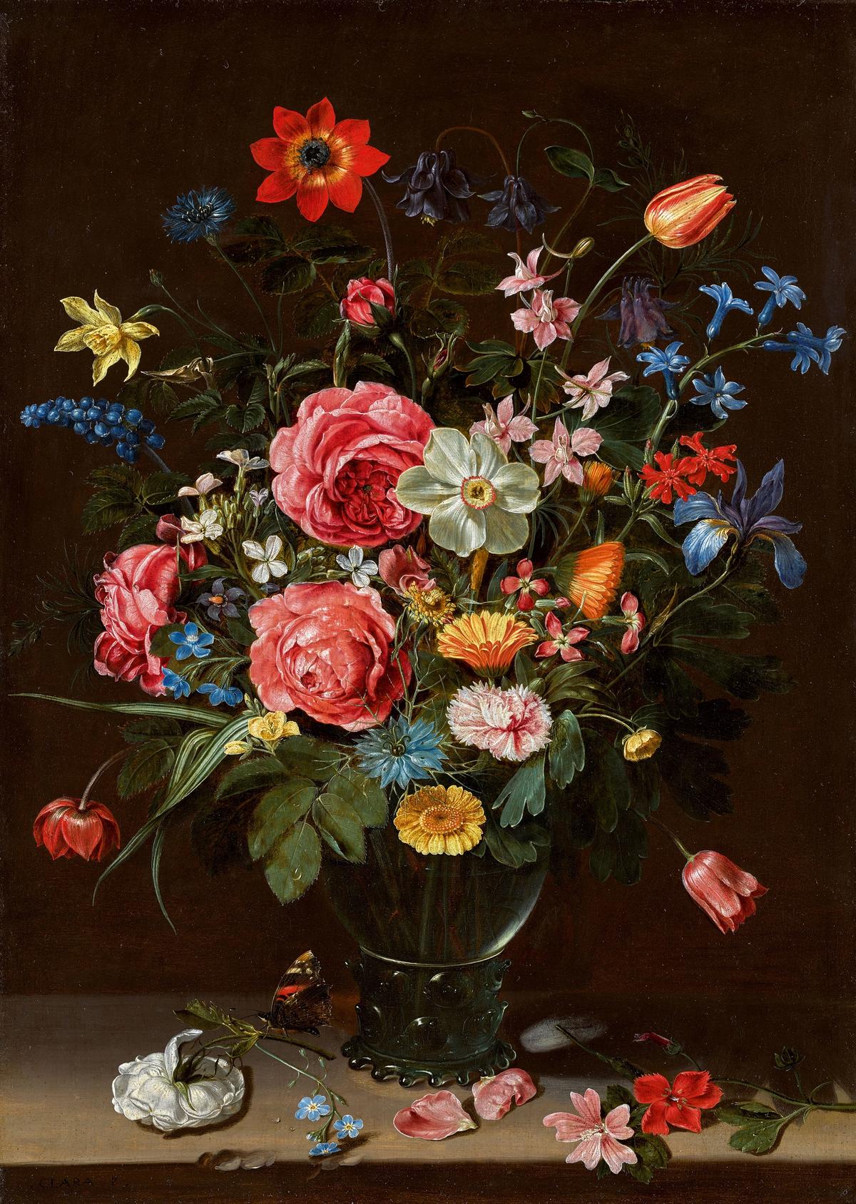 A Bouquet of Flowers (around 1612) by the Flemish painter Clara Peeters Courtesy of the Metropolitan Museum of Art