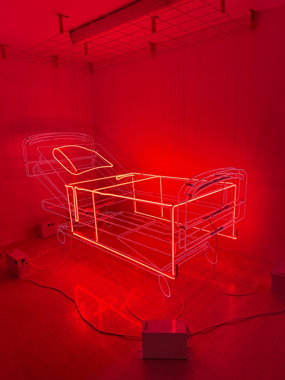 David Otis Johnson's installation in room five of Hospital of Emotions Courtesy of Hospital of Emotions